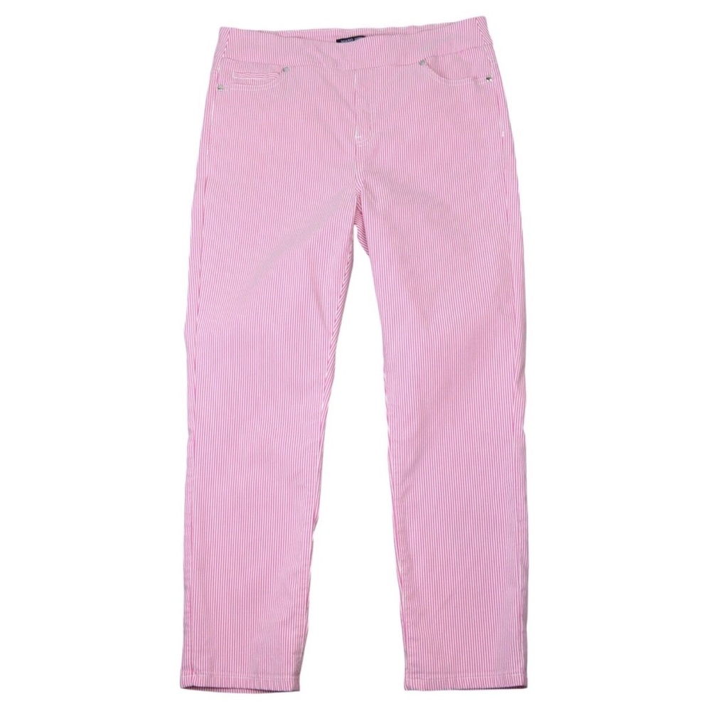 Striped Pink & White Pants